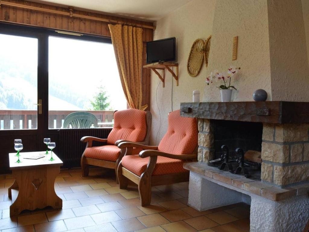 Grand-Bornand Appt 6 pers. 2 chambres - Navette ski, Cheminée, Ménage inclus - FR-1-241-62