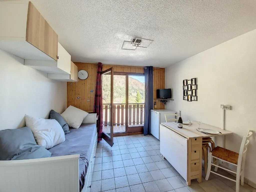 APPART VUE VALLEE -SAINT JEAN D'AULPS STATION- PROCHE MORZINE- 4-6 pers- PIED DES PISTES 2A