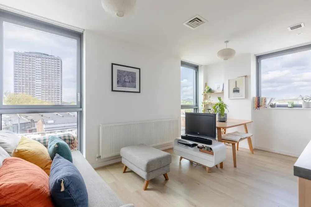Funky 1BD High-rise Flat W/city Views, Angel!