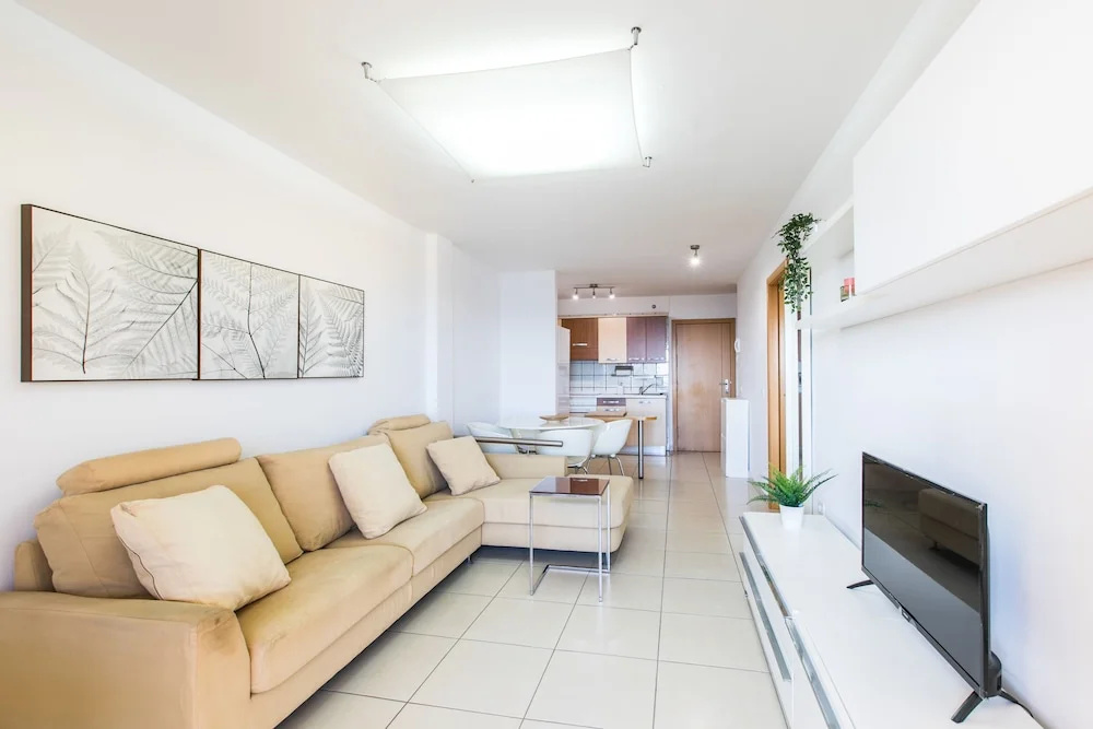 Apartamento La Playa, Primera Línea, Terraza y Vistas al Mar