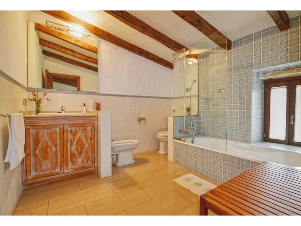 Restored holiday home in Búger with private pool