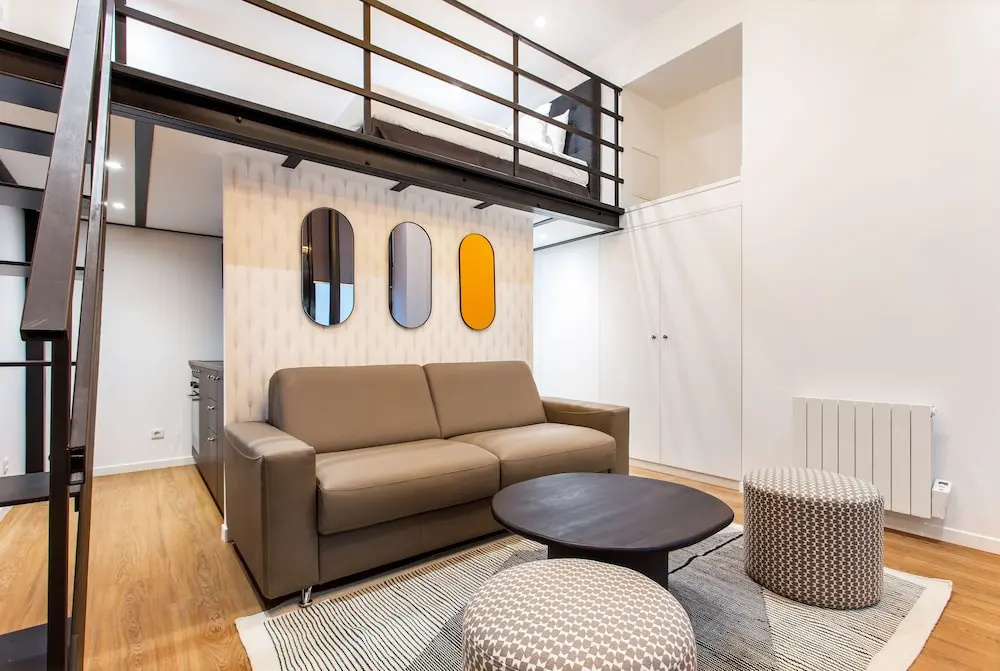 Luxury loft in paris
