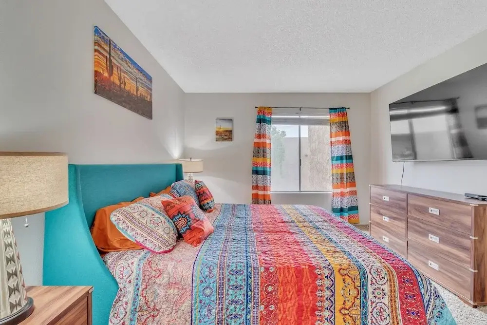 Arizona Southwest Decor - Between Phoenix And Old Town Scottsdale At Spengler Condos 1 Bedroom Condo by RedAwning