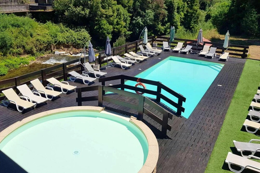 Chalet With one Bedroom in Branca - Albergaria-a-velha, With Wonderful Mountain View, Shared Pool, Furnished Balcony
