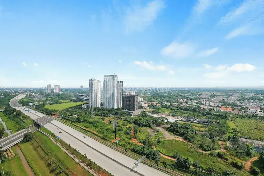 Simply and Enjoy Living Studio Sky House BSD Apartment By Travelio