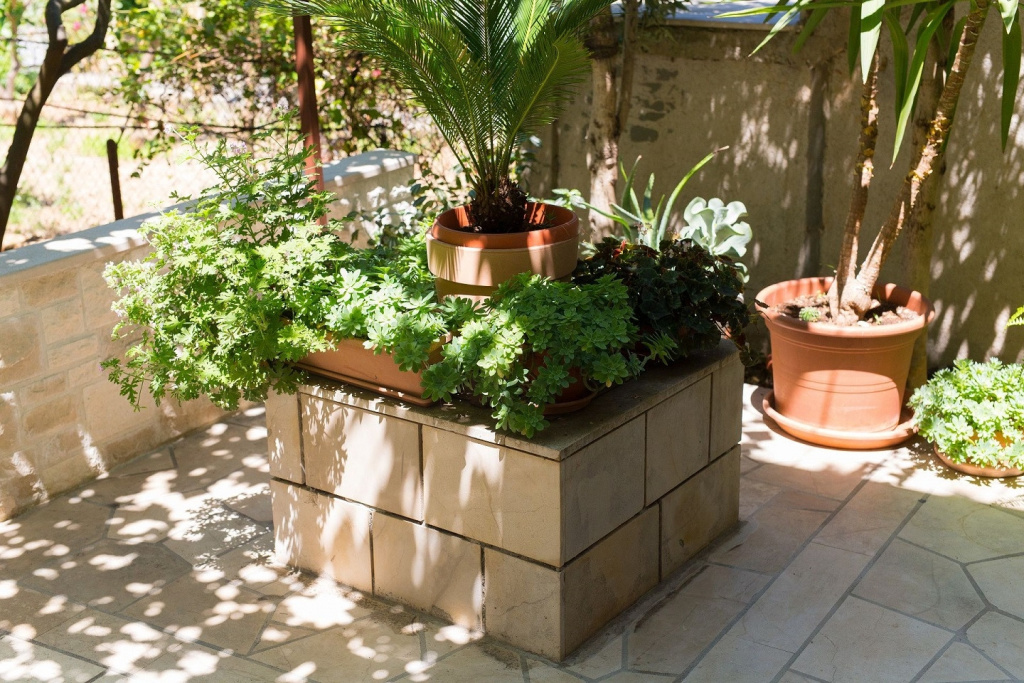 Apartment Zora - with large garden terrace: A Donji-Polanda Supetar, Island Brac