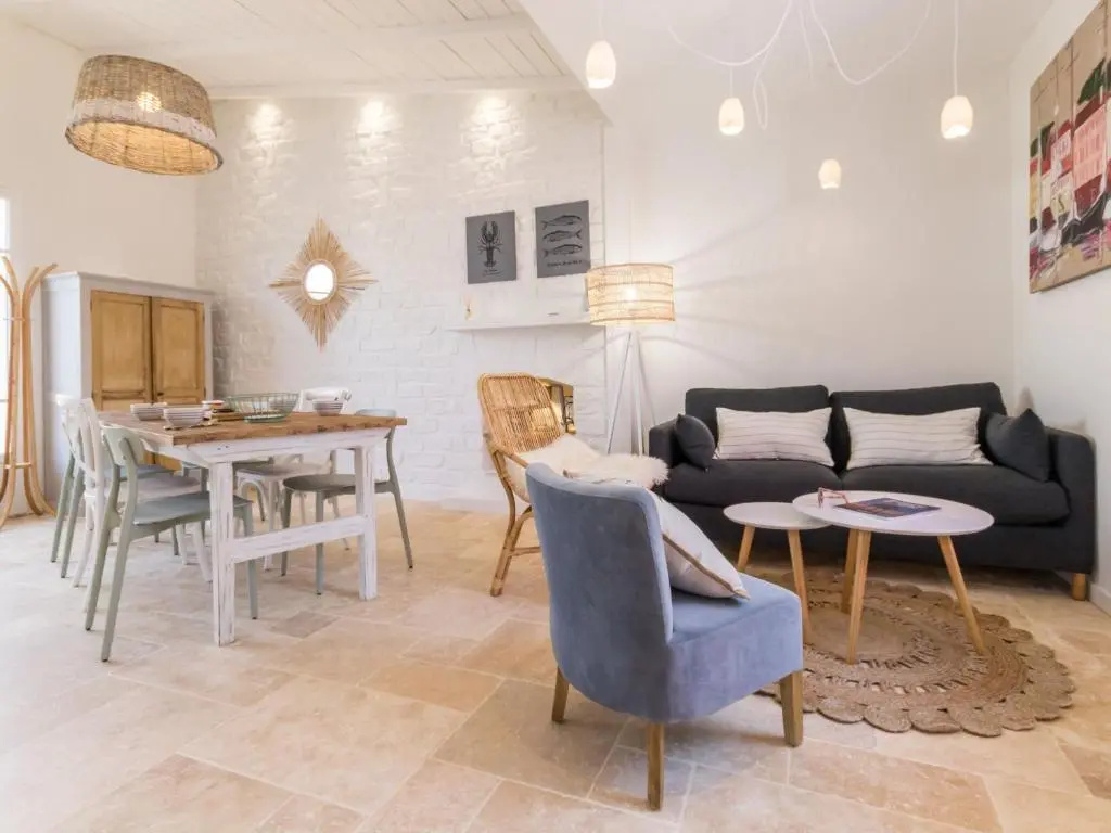 Gîte cosy bord de mer avec spa à 5 min de la plage et commerces, 2 terrasses, idéal famille et bébé - FR-1-306-1192