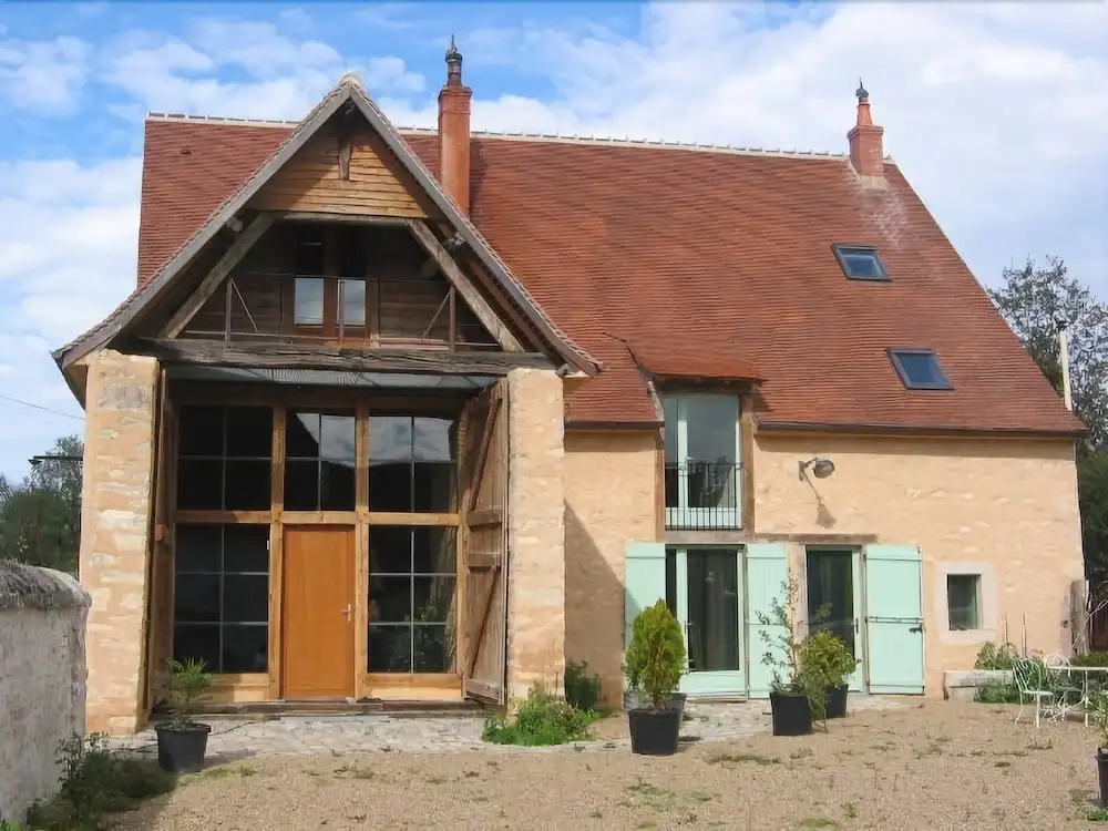 Gîte L'Ange Blanc 12 chambres, 25 personnes, piscine couverte chauffée
