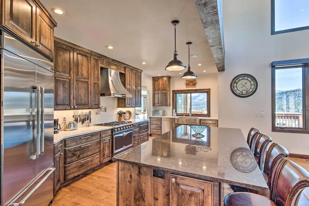 Spacious Big Sky Home with Hot Tub and Grill!