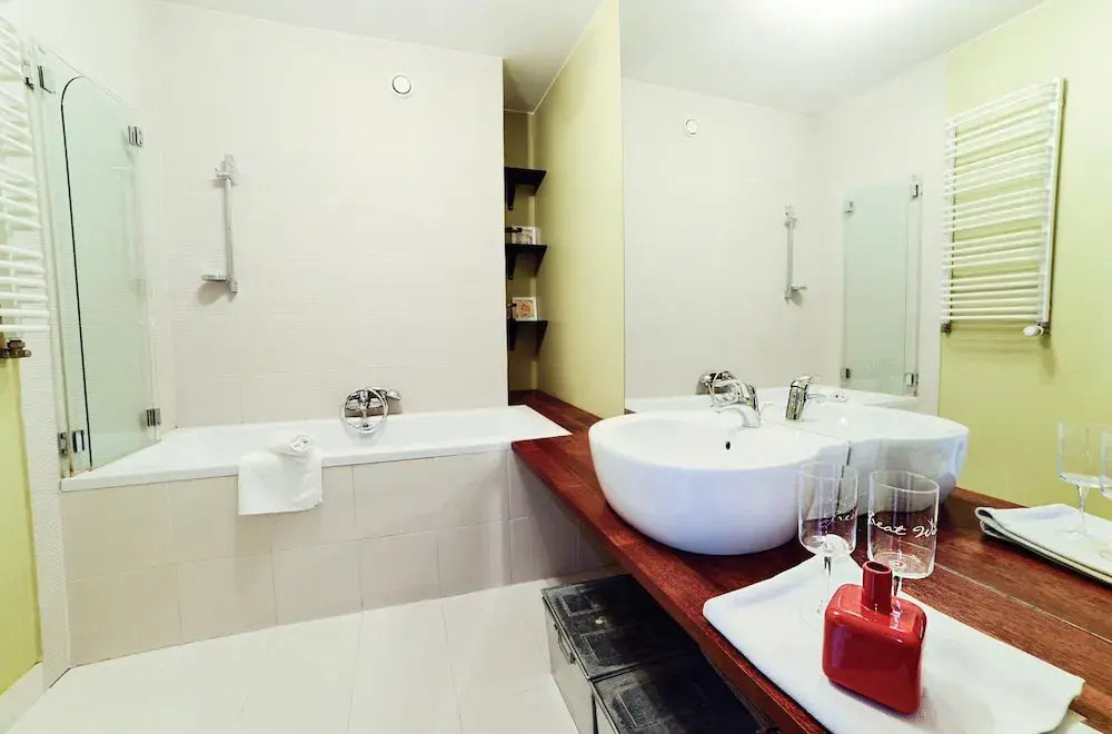 Apartament z widokowymi tarasami
