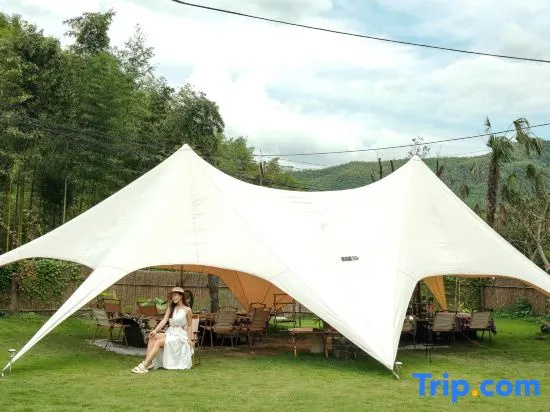 Yunshang Grassland·HilingCamp Mountain Xiashanshe Mountain Wild Hot Spring Holiday Beauty