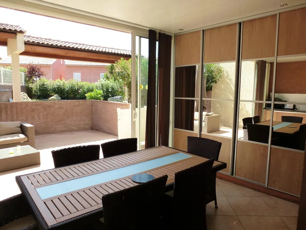 Apartment with 2 Bedrooms in Oletta, with Shared Pool, Furnished Terrace And Wifi