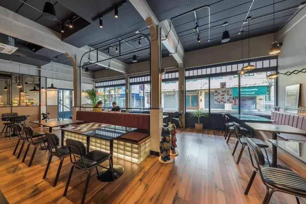 Upstairs at Ton Ton