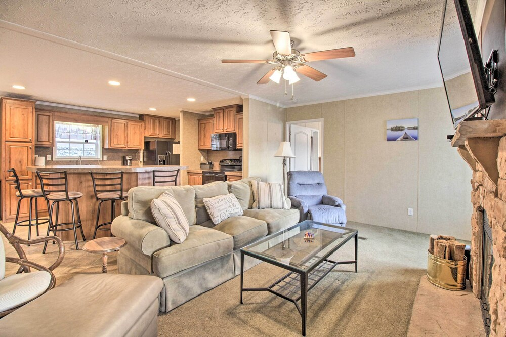 Family Lake Retreat with Screened Deck!