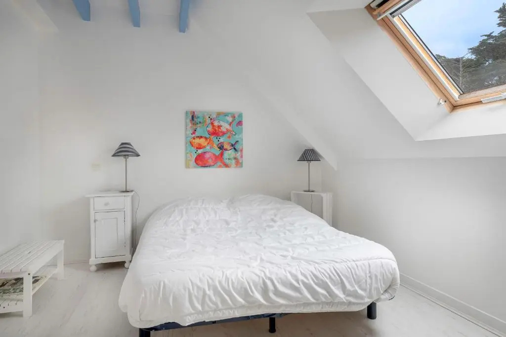 Maison pour 5 - Grand jardin - 500m de la mer