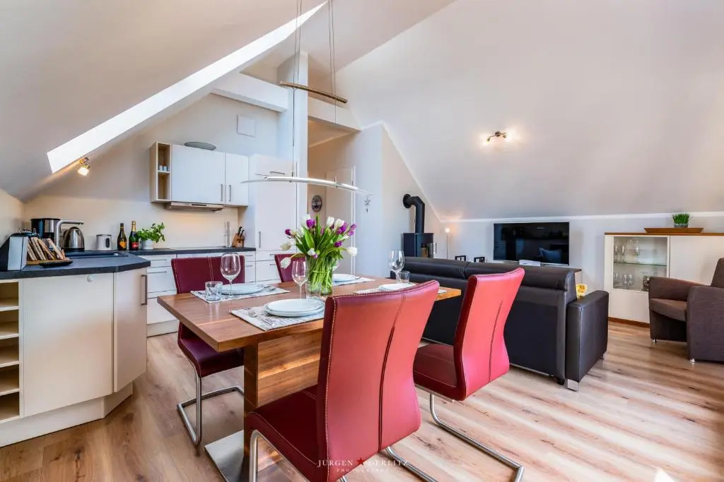 Ostsee Appartement Nr 90 Seestern mit Strandkorb im Strand Resort