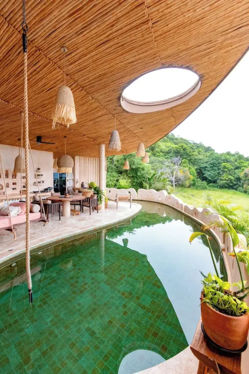 V222 Zen Sea View Villa Pool, Hot Tub & Chess