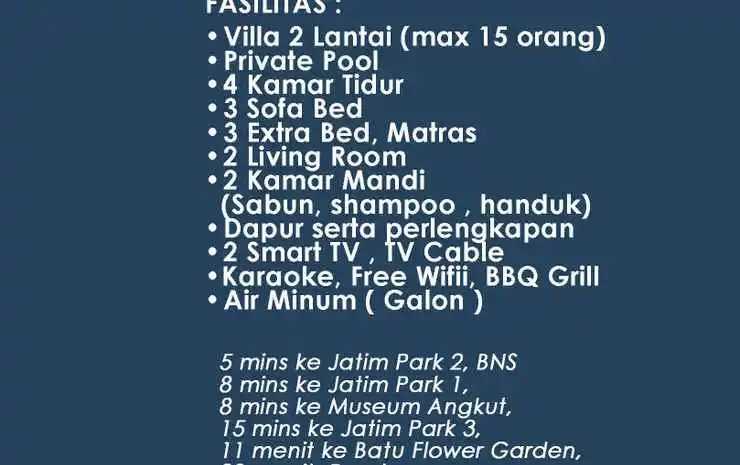 Gandaria Villa Batu