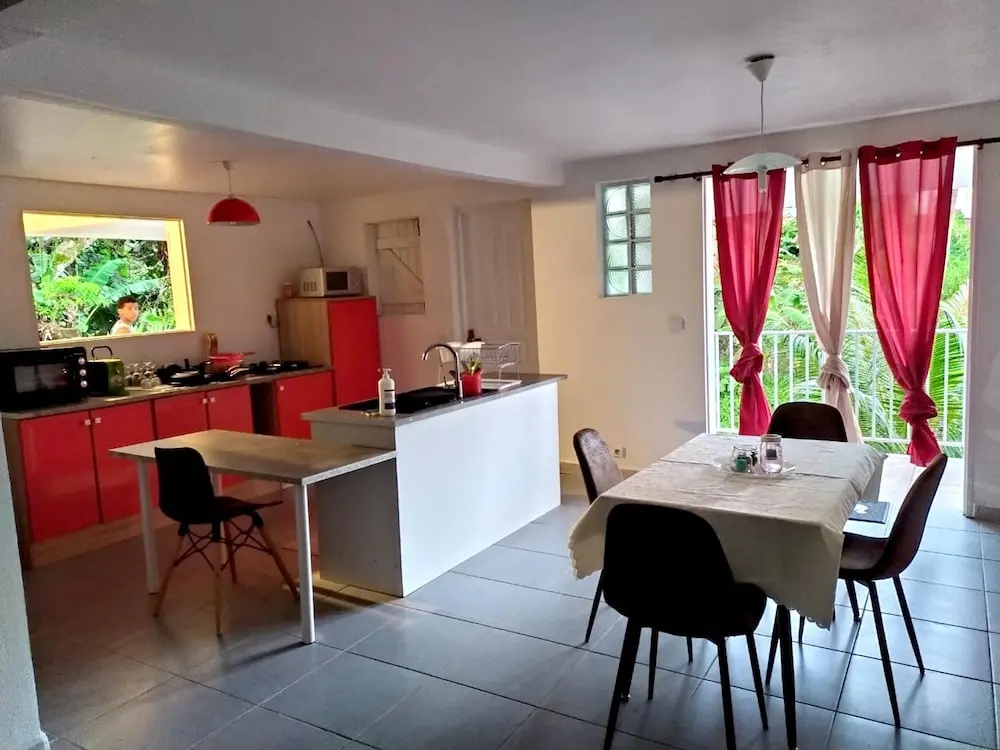 House With 2 Bedrooms In Sainte Rose With Wonderful Mountain View Shared Pool Enclosed Garden