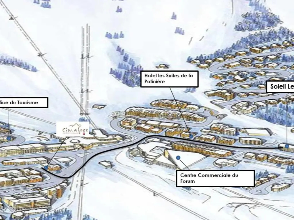 Appartement Courchevel 1850, 4 pièces, 7 personnes - FR-1-564-26
