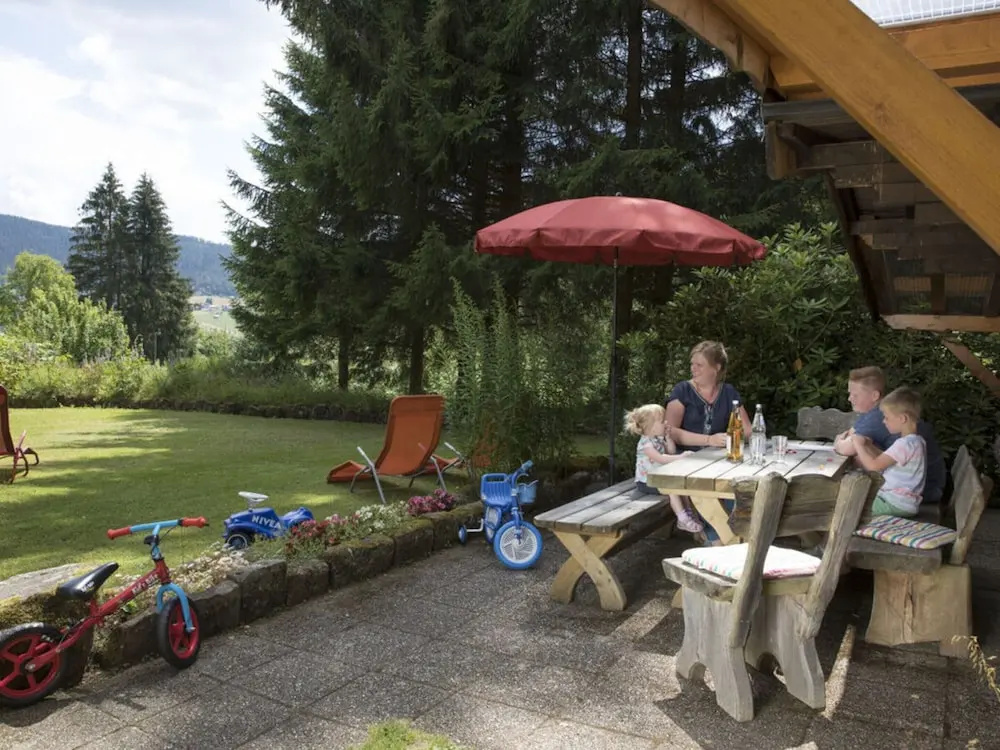 Oberrain in het "vakantiehuis Schenk"