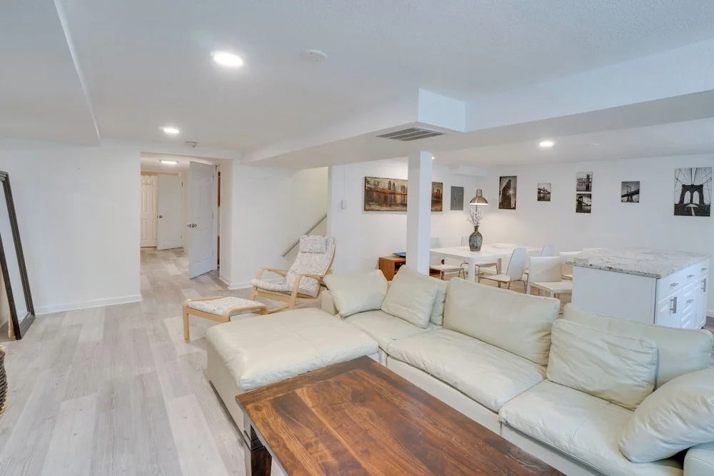 Sleek & Central Centennial Apartment w/ Fireplace!