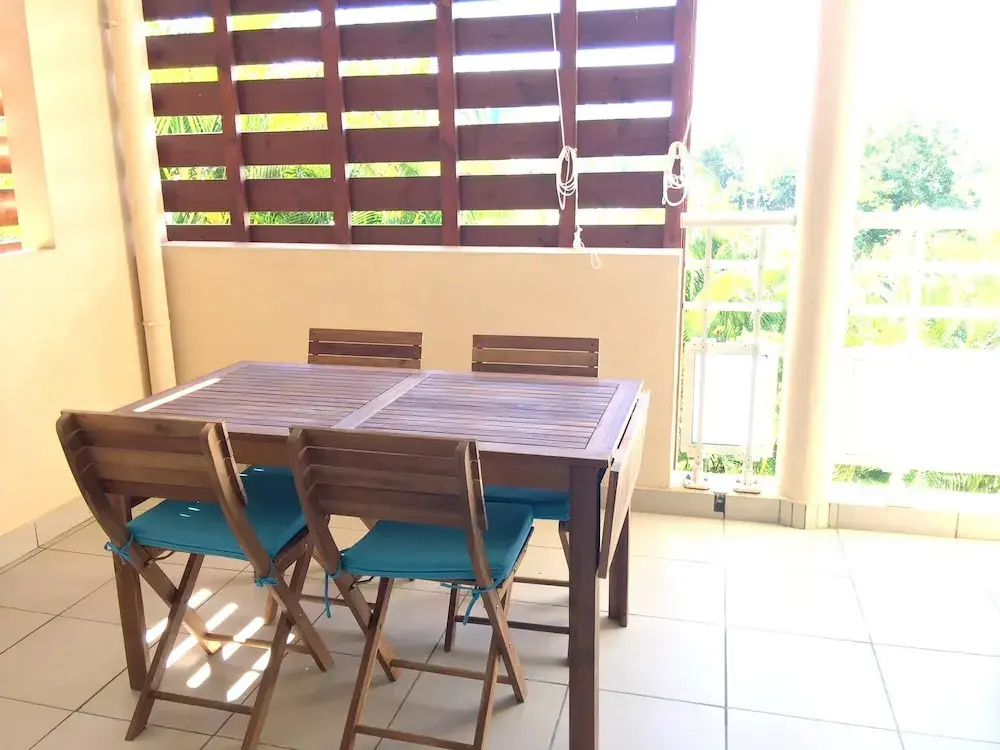 Apartment With one Bedroom in Le Gosier, With Wonderful sea View, Furn