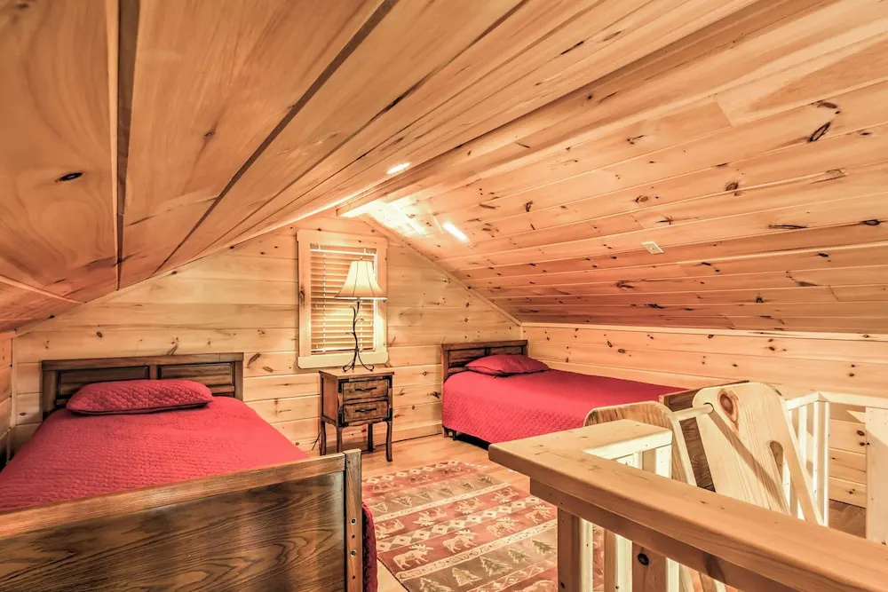 Hot Tub & Loft: Mountain-view Sevierville Cabin