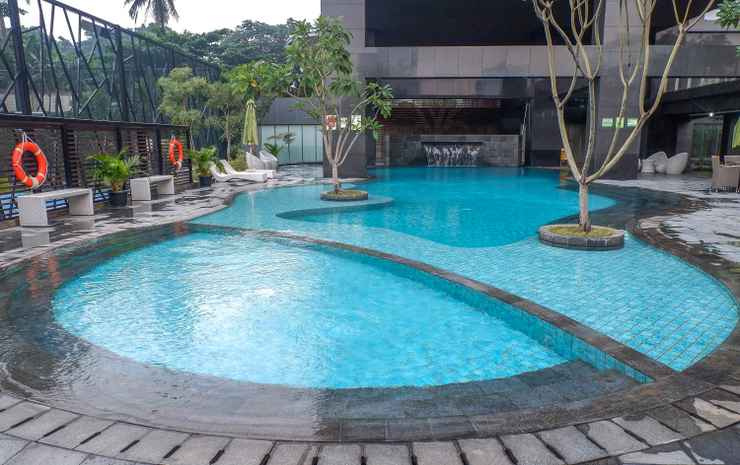 Relaxing 1BR Apartment at L'Avenue Pancoran By Travelio