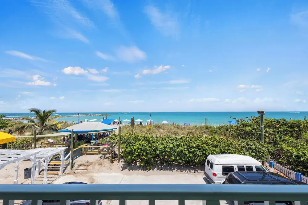 Oceanfront Inn Room #22- Ocean View Balcony 2 Full Beds