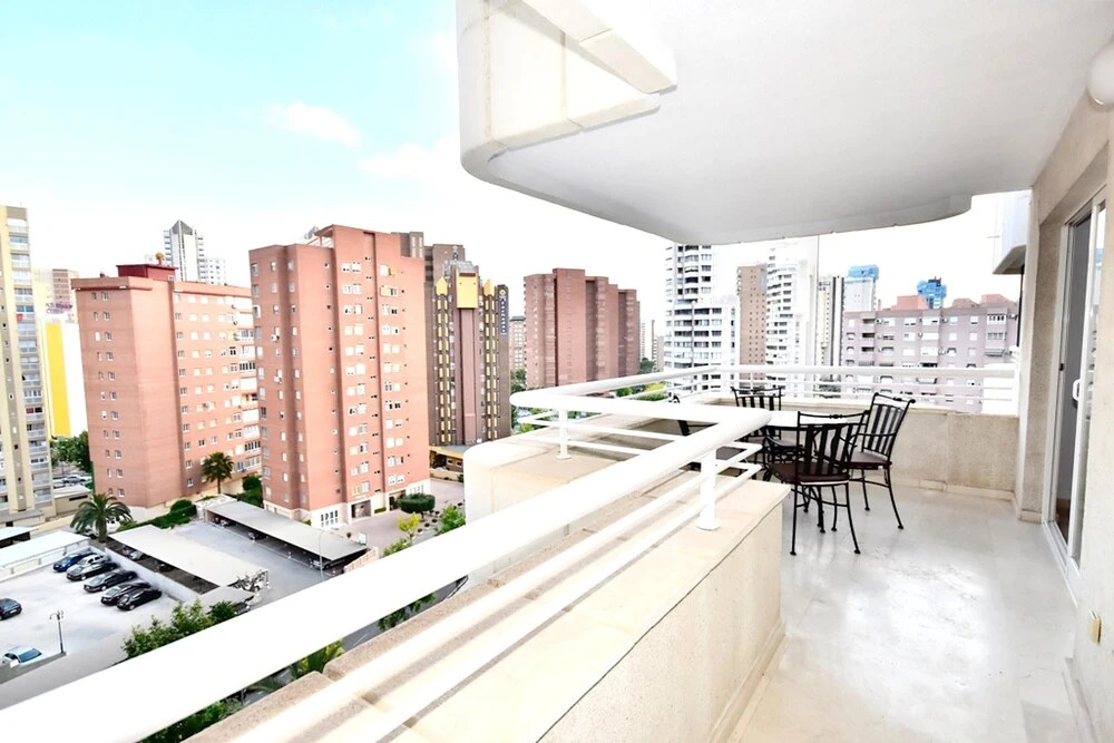 Apartment with One Bedroom in Benidorm, with Wonderful Sea View, Pool Access And Terrace - 700 M From the Beach