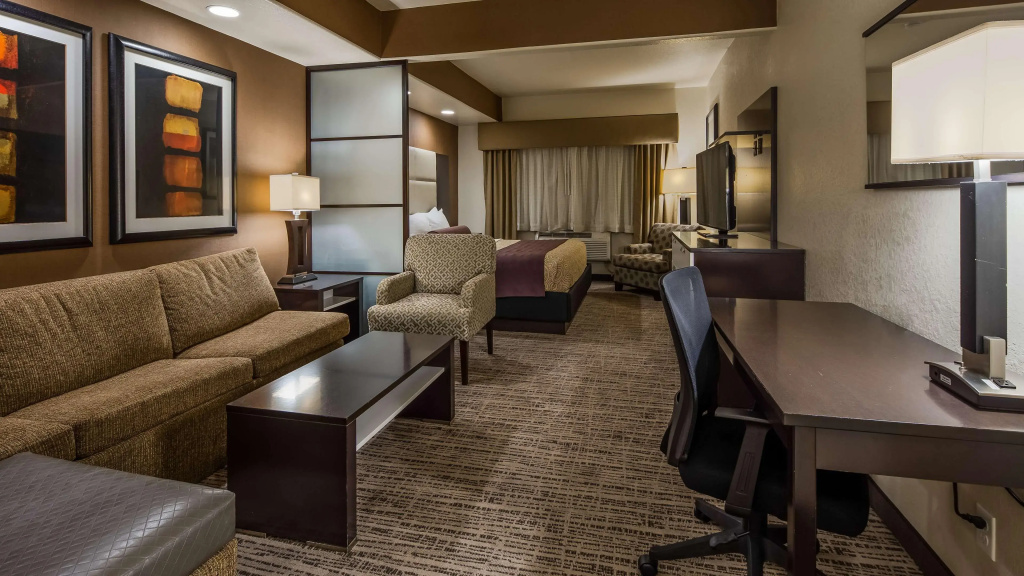 Best Western Plus Lackland Hotel and Suites.