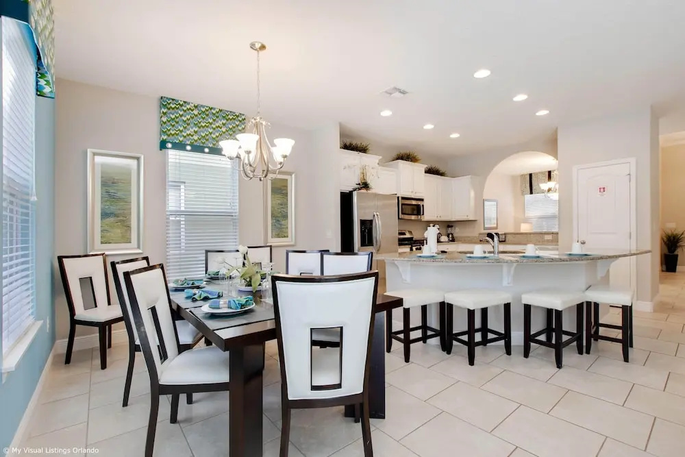 Tropical Luxury Near Disney! Professionally Decorated With Huge Pool, Game Room. 6bd/ 4.5ba #6st129