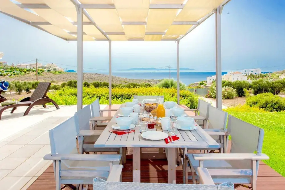 Pool Villa Stella Crete 500m From sea