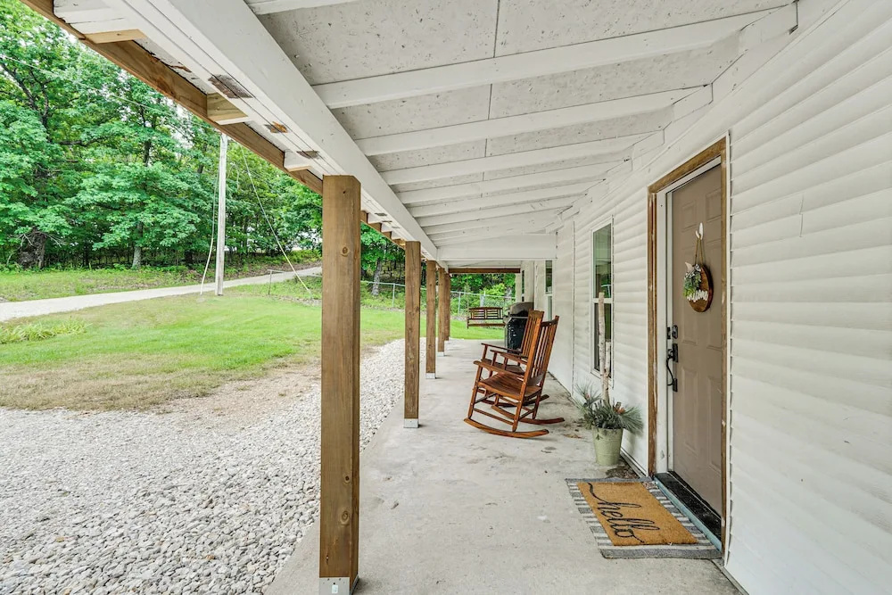 Fire Pit & Grill: Pet-friendly Lake Ozark Cabin!