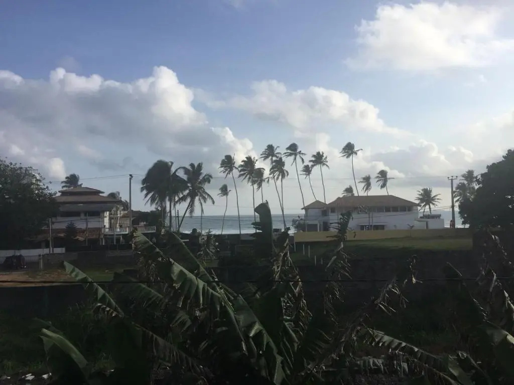 Ocean on house