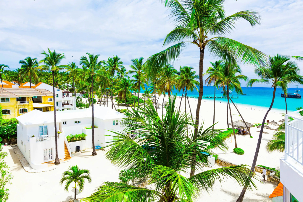 Punta Cana Beachfront Apartment With BBQ Private Terrace