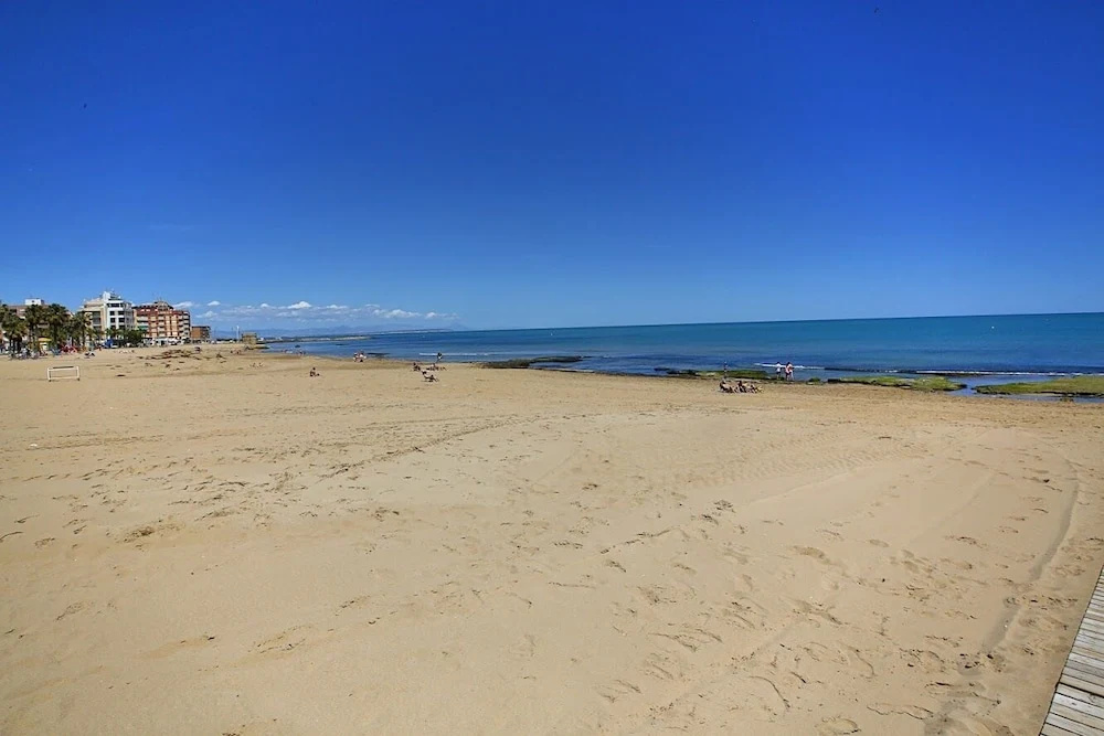 The nearest bungalow to the beach