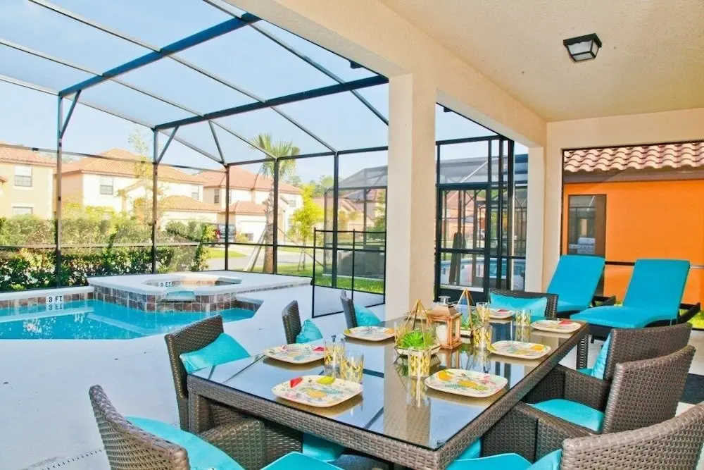 New Sleeps 16 W/pool,spa& Star Wars Game Room 6 Bedroom Villa
