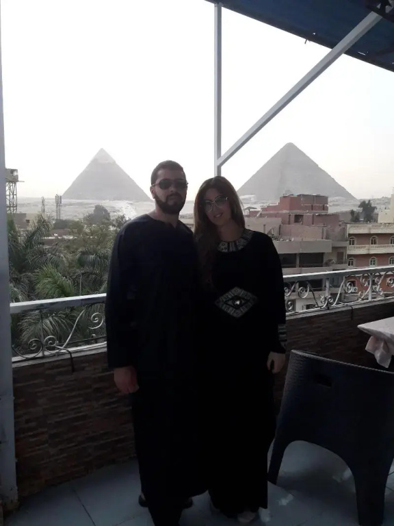 Green pyramids view
