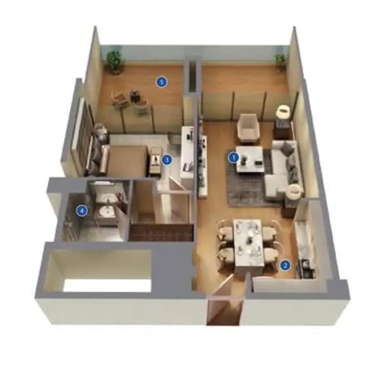 Eye-catching 1 Bedroom in Azizi Riviera