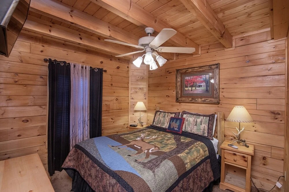 Er257-mountain Charm Great Location-close To Town 3 Bedroom Cabin