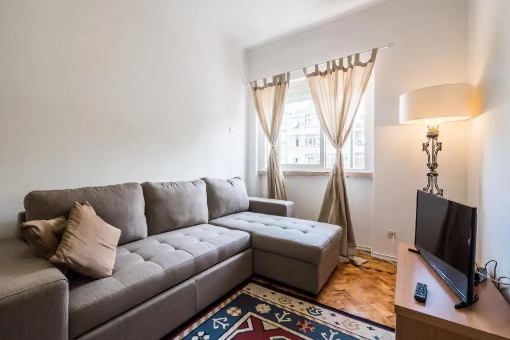 Lisbon two bedroom apartment with balcony
