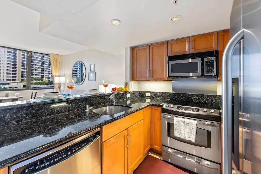 Aqua Palms Condo with City View