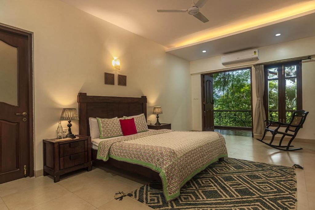 SaffronStays Ananya, Karjat - pet-friendly pool villa with a party deck and games