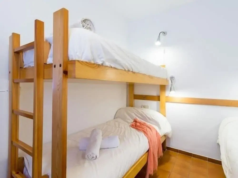 Family flat with parking near beach
