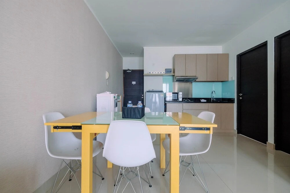 Cozy 2BR Apartment with Sofa Bed at Tamansari Semanggi