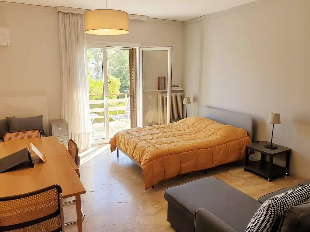 Rooftop Studio Apt - Metro Cholargos - 5 Min Walk