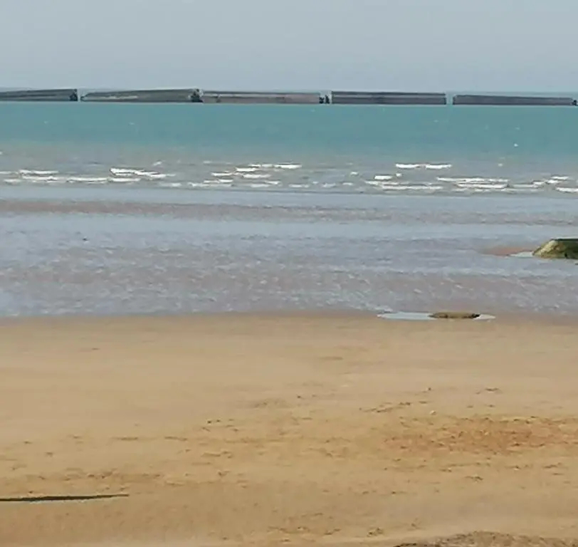 Campagne proche Bayeux et plages du débarquement.