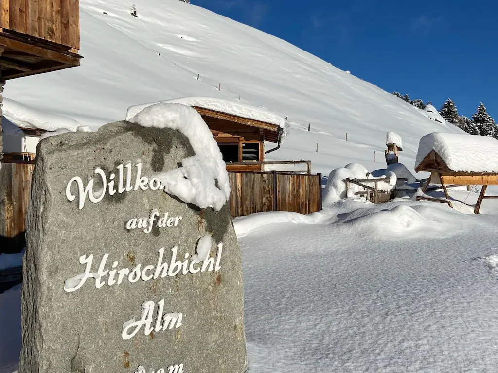 Unique alpine pasture in the Zillertal mountains